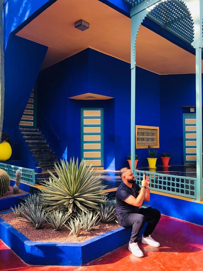 Riad Palmier Fleuri Marrakesch Exterior foto