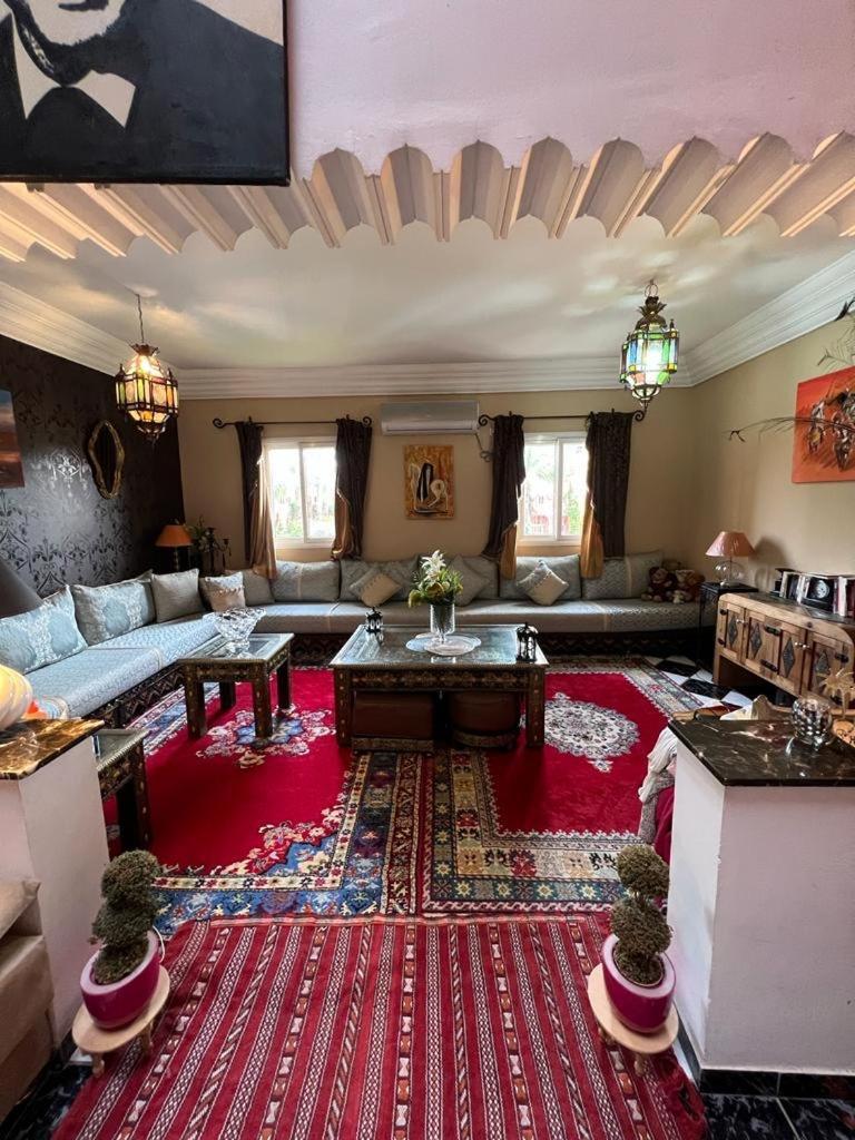 Riad Palmier Fleuri Marrakesch Exterior foto