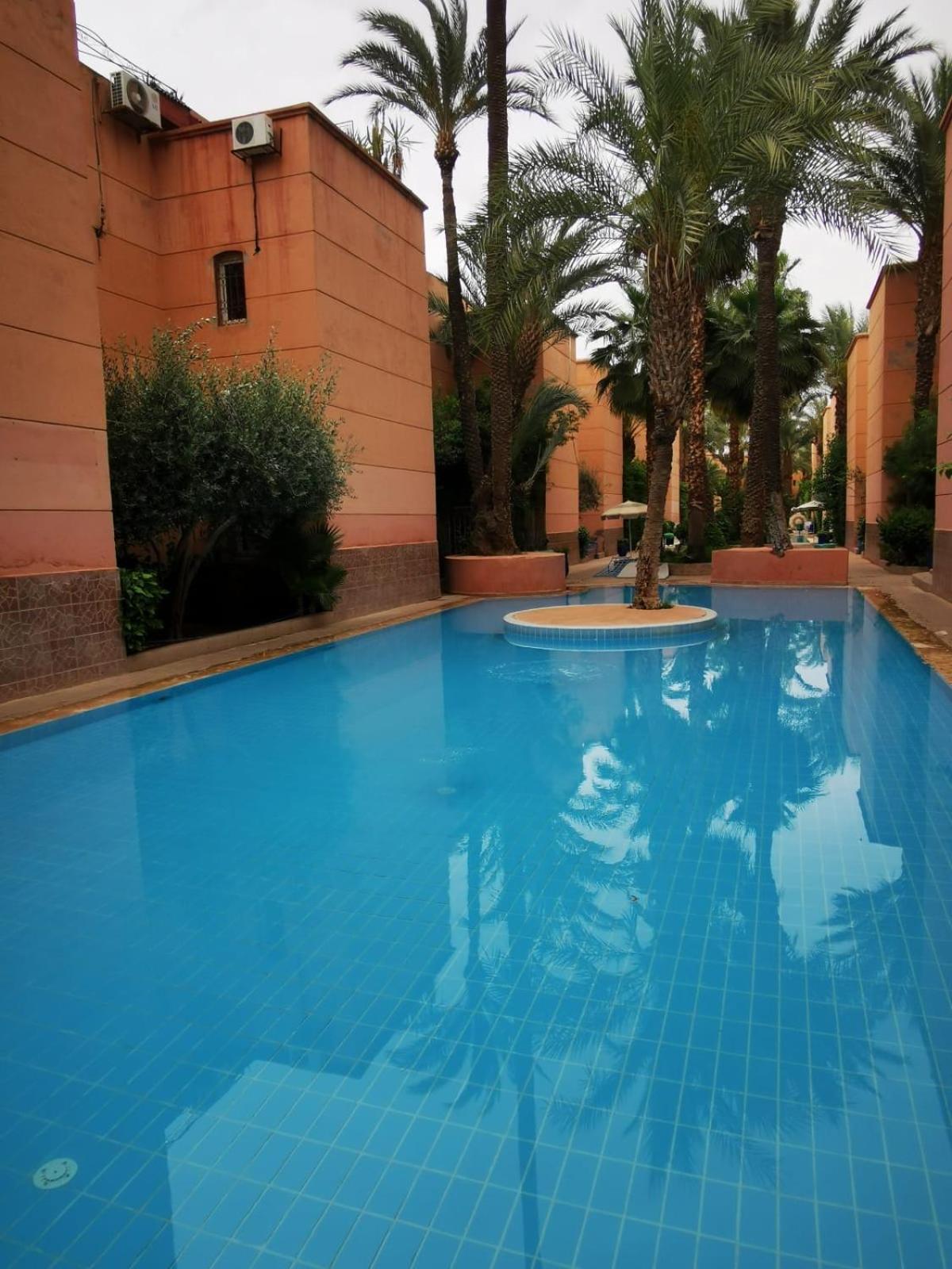 Riad Palmier Fleuri Marrakesch Exterior foto